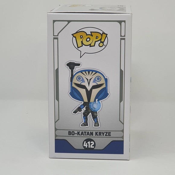 Funko Pop Star Wars The Clone Wars: Bo-Katan Kryze Bobble-Head #52026 - Picture 5 of 7
